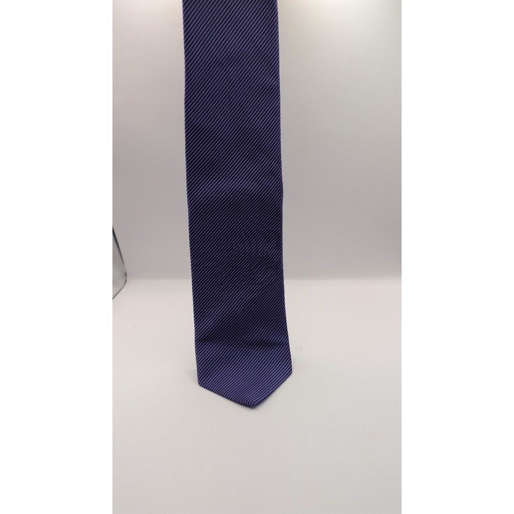 Robert Talbott Best Of Class Men's Purple Striped Silk Tie Hand Sewn USA Classic - Picture 2 of 3